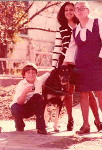 1972 MAMA RITA/Sister JOHNSON with 2 of her 4 Children living at home.