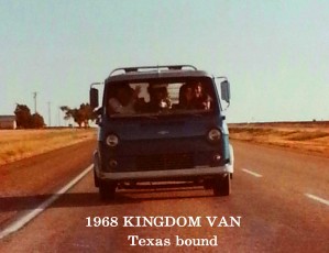 1985 Lubbuck,TX. bound in 65 CHEVY KINGDOM VAN