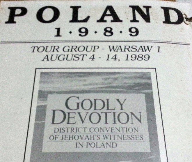 1989 HISTORICAL POLAND INTNL. CONVENTIONS